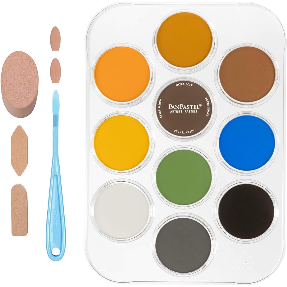 PanPastel 30082 Jason's Wildlife Kit 10 Color Set 318442