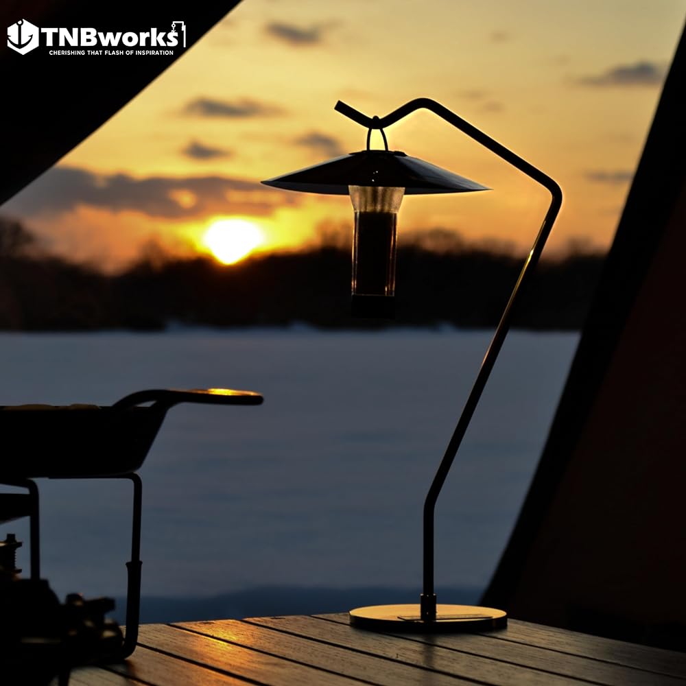 TNBworks BRASS STAND Tabletop Lantern Light LED Stand