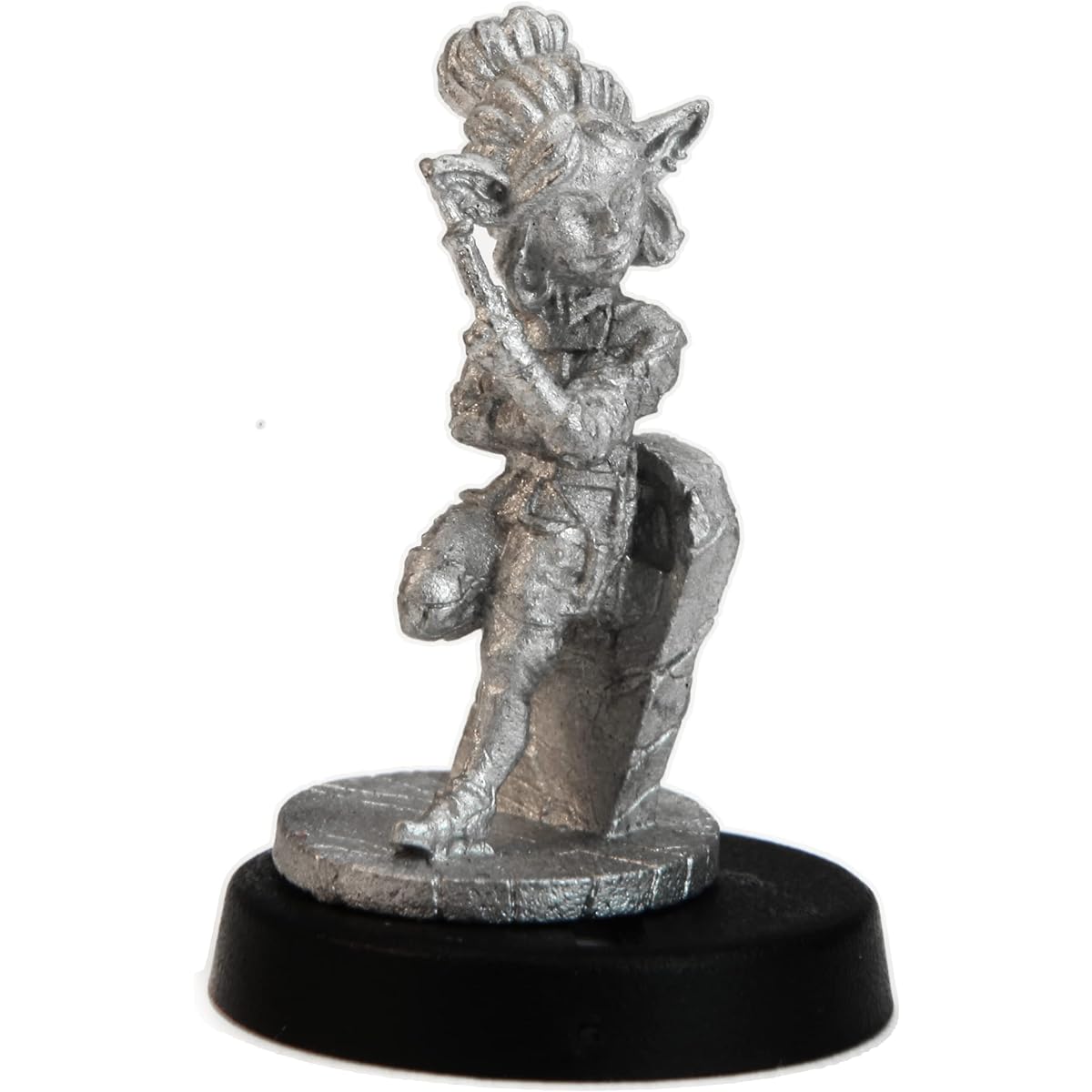 Stonehaven Miniatures Women's Gnome Rogue Miniature Figure 100% Pewter Metal 24mm Tall (For 28mm Scale Tabletop Wargames) Made in the USA