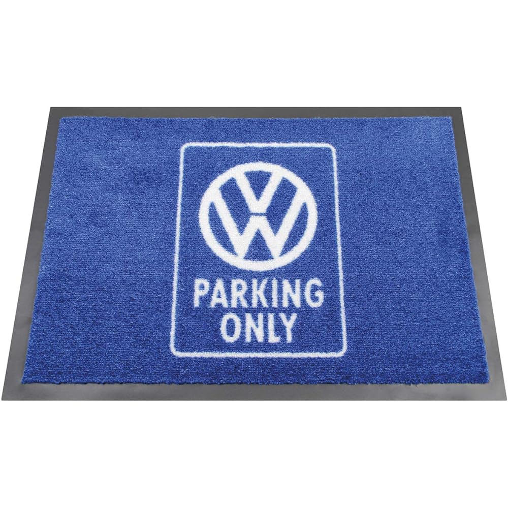 VW Collection T1 Bus Door Mat Samba Stripe Red BUDM11