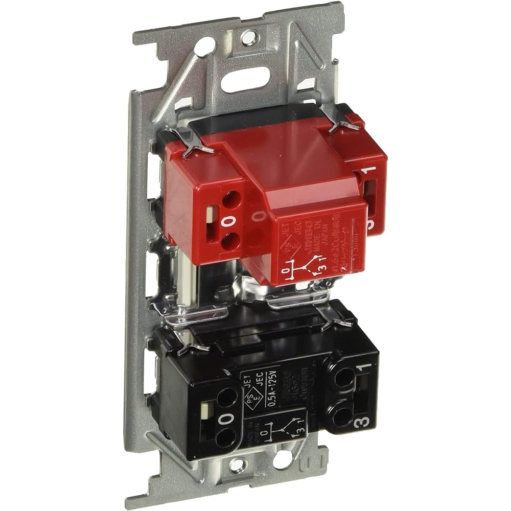 Jinbo Denki/NKW 3 way guide/check lamp switch set double pure white (PW) NKW02802