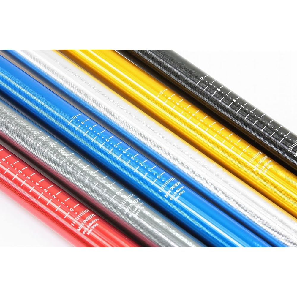 MicrOHERO Ultra Lightweight 330g Seatpost Φ33.9/600mm★For small diameter cars such as DAHON