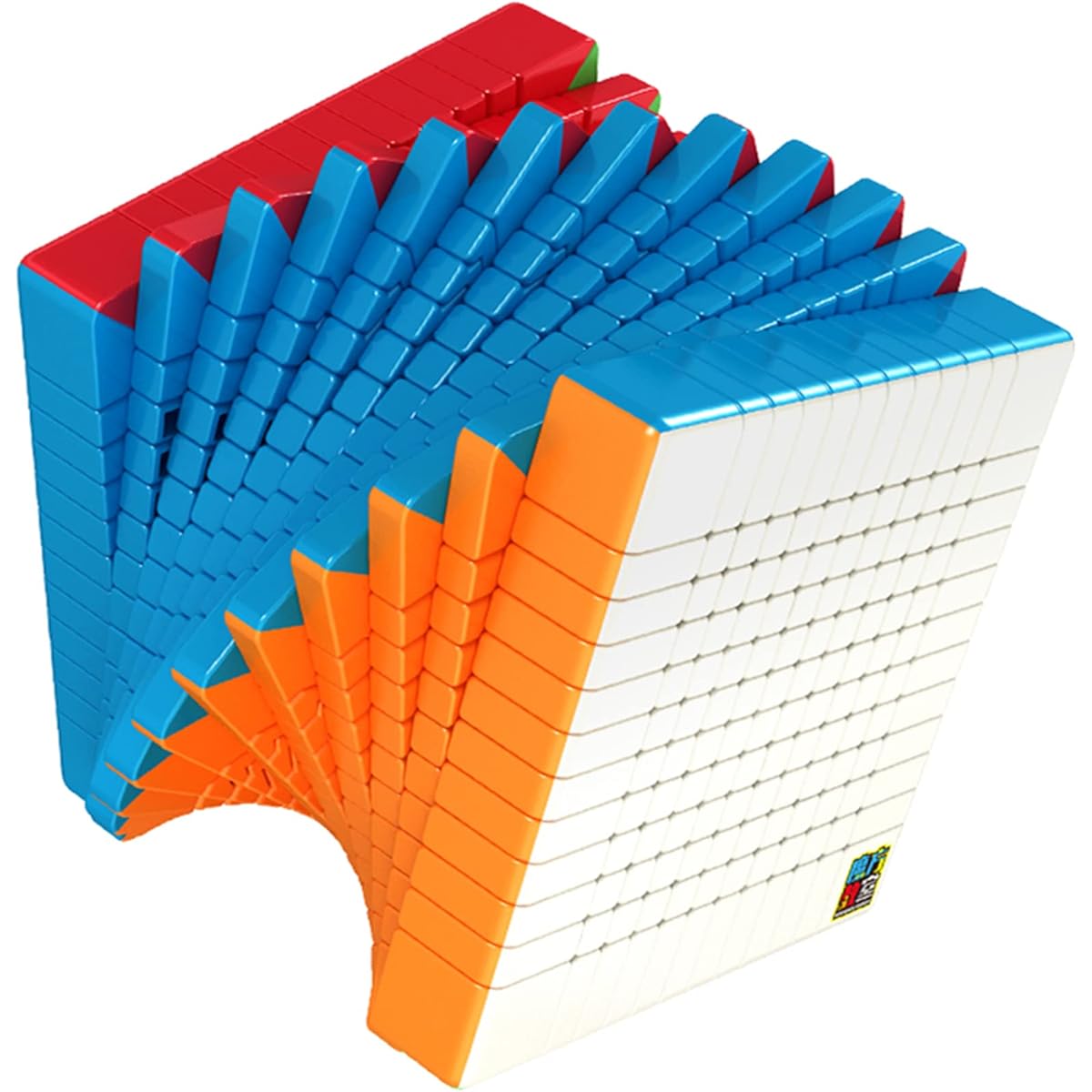 Bokefenuo Moyu Meilong 12x12 Stickerless Moyu 12x12x12 Magic Cube Puzzle