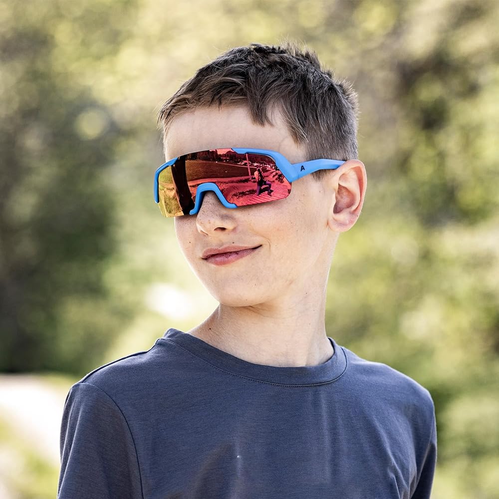 [Alpina] Sunglasses ROCKET YOUTH Kids Blue Matte one size
