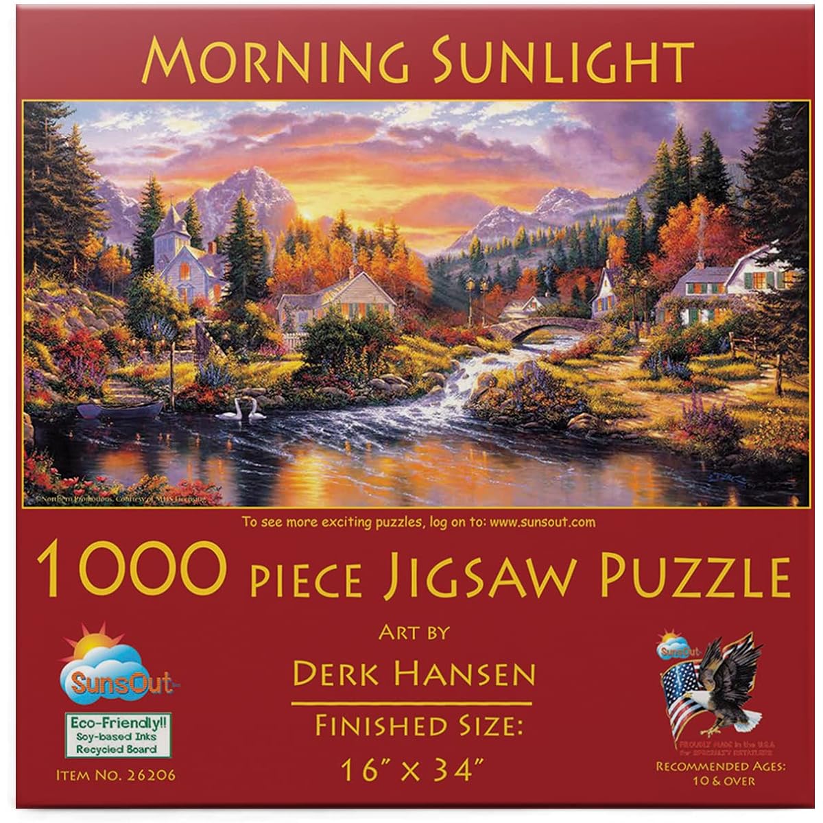 Morning Sunlight 1000 pc Jigsaw Puzzle by SunsOut