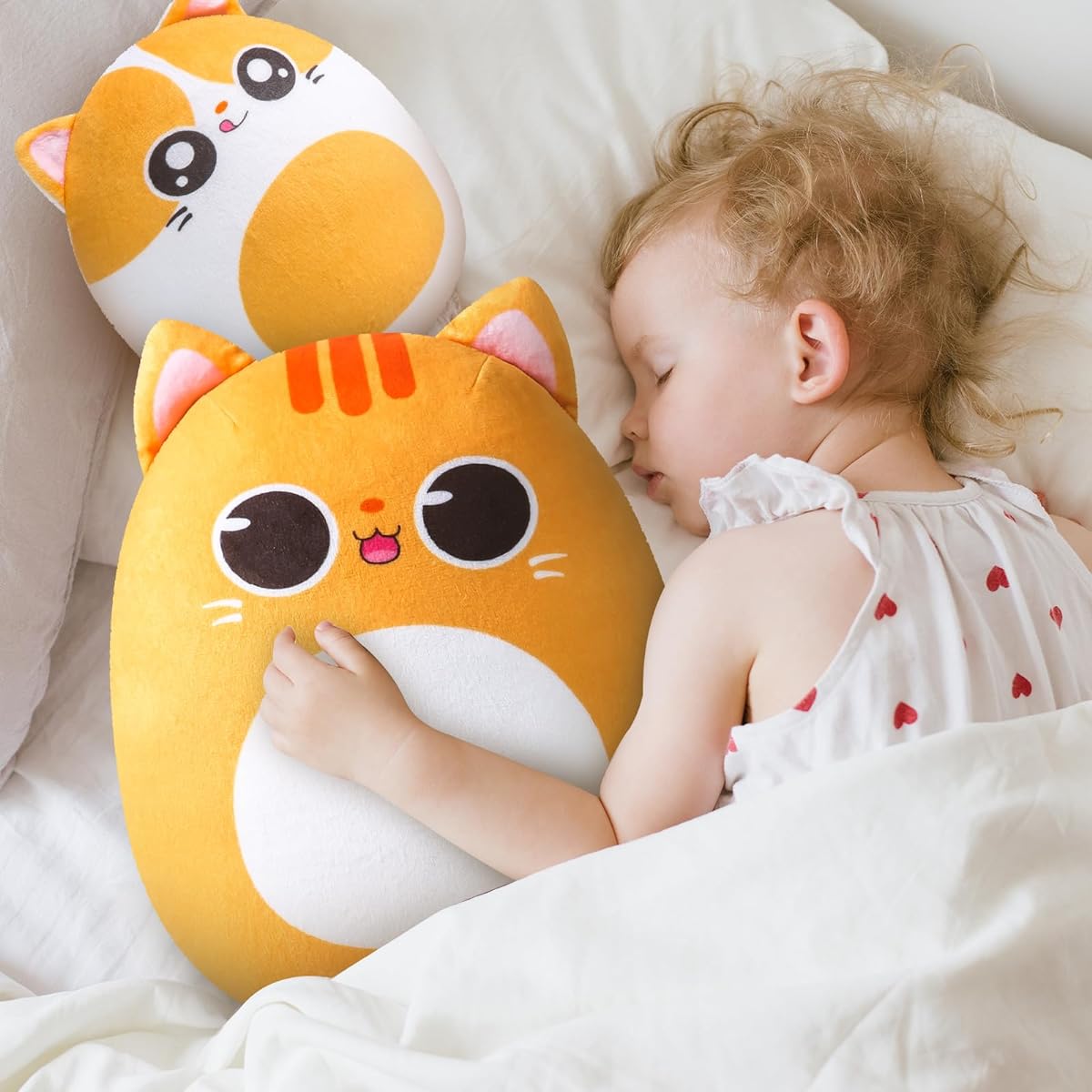 Officygnet Cat Plush Toys Set of 3 Cute Cat Stuffed Animals Cute Cat Plush Toys Cute Cat Plush Toys for Kids Girls Christmas Birthday Perfect Gift