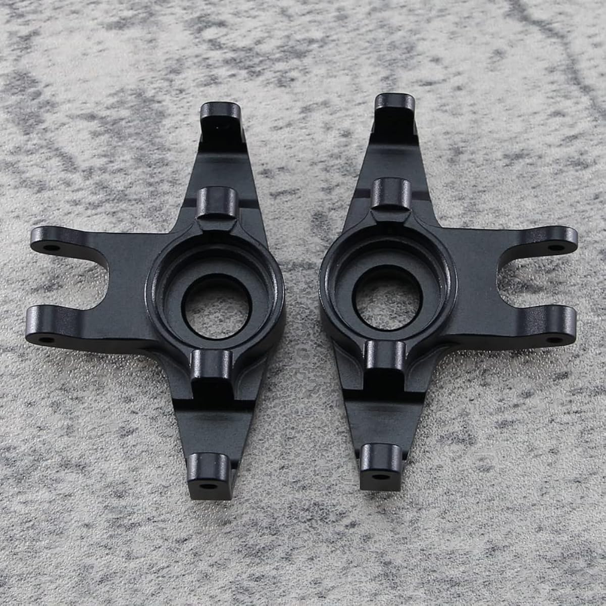 RCAWD Aluminum Alloy Left and Right Axle Carrier 1/7 Traxxas UDR Unlimited Desert Racer 85086-4 (Black)