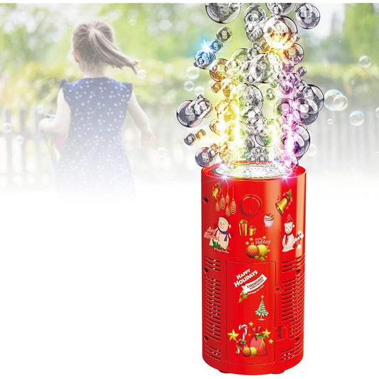 2023 Fireworks Bubble Machine with 240ml Bubble Solution (1 piece)