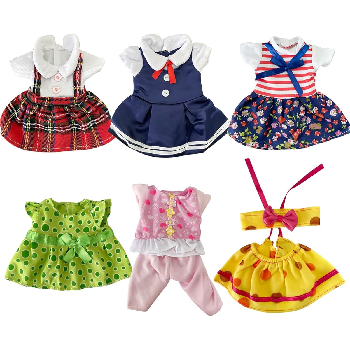 JING SHOW BUSSINESS 12 inch doll clothes 6 sets