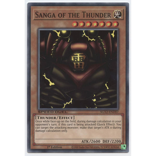 Sanga of Thunder - SGX2-END07 - Common - 1st Edition