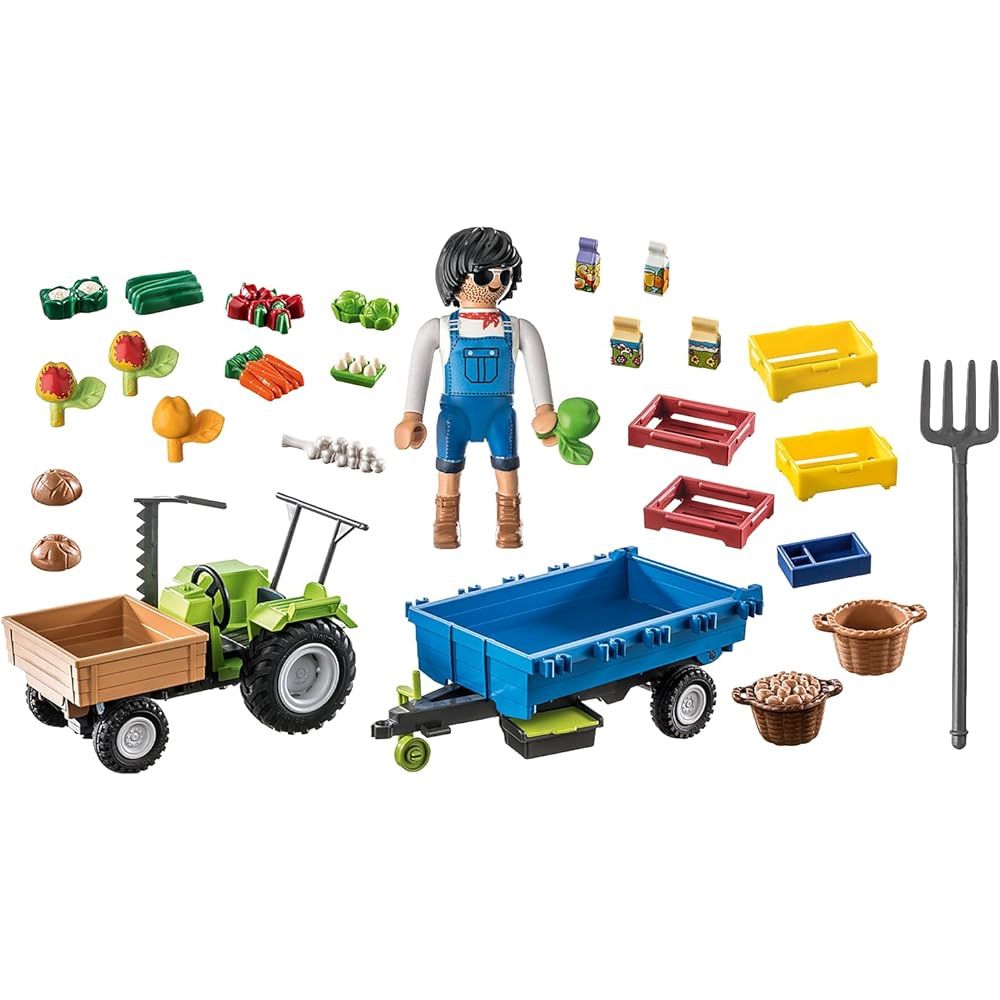 Playmobil Country Harvester and Tractor (2023) 71249