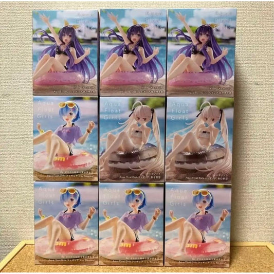 Aqua Float Girls 9 figures Date A Live Re:Zero Yosuga no Sora I7DJ