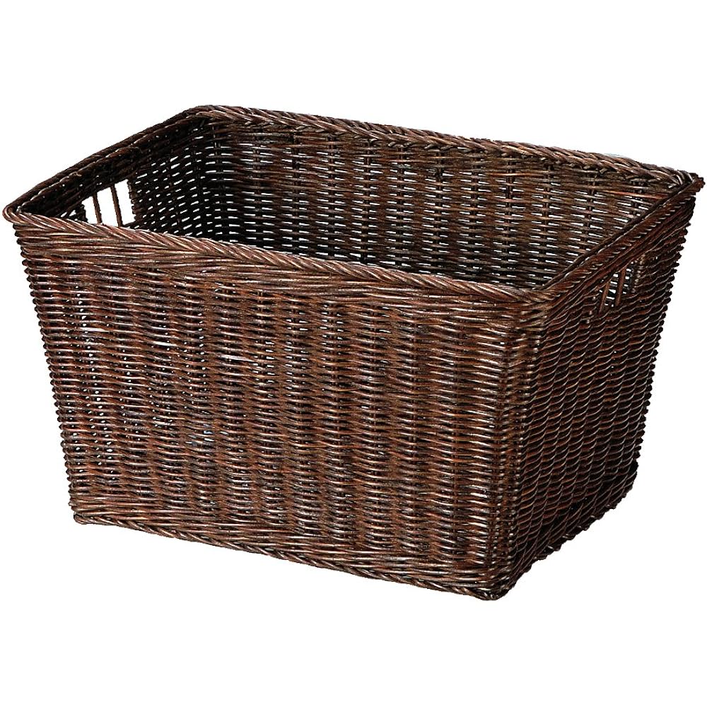 Tidorisangyou Basket Brown Approx. 42 x 31 x 24 cm