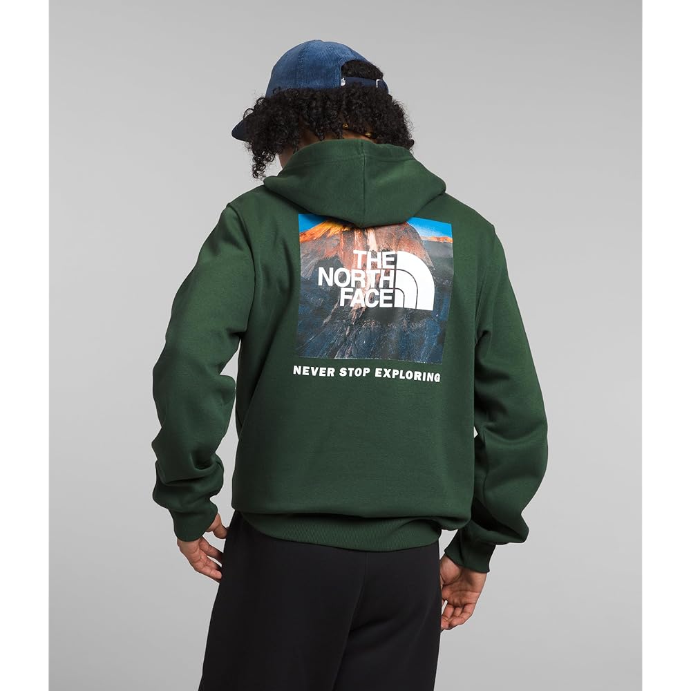 [The North Face] Hoodie Men's Back Blind Box Logo Box NSE Pullover Hoodie [Parallel Import]