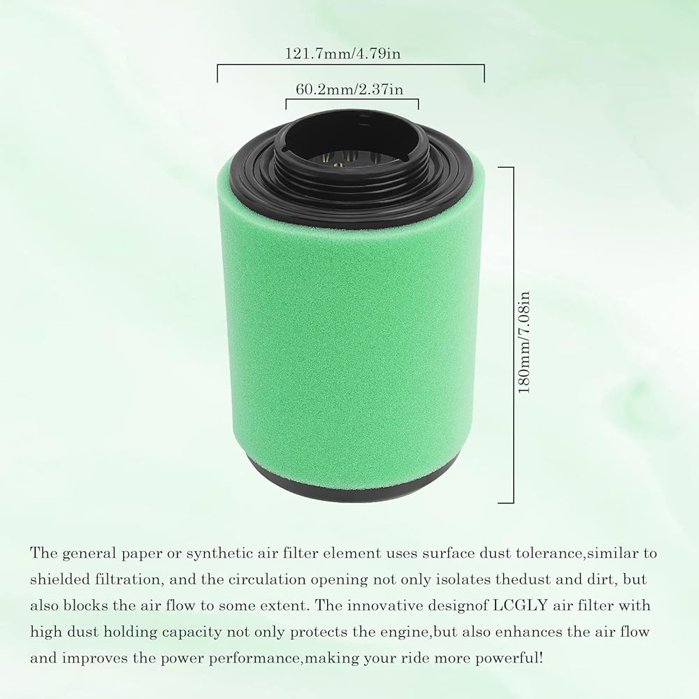 LCGLY Air Filter 707800371 Compatible with Can-Am Outlander Max 450 500 570 650 800R 1000 Renegade 500 570 850 800R 1000 4x4 6x6 2012-2018