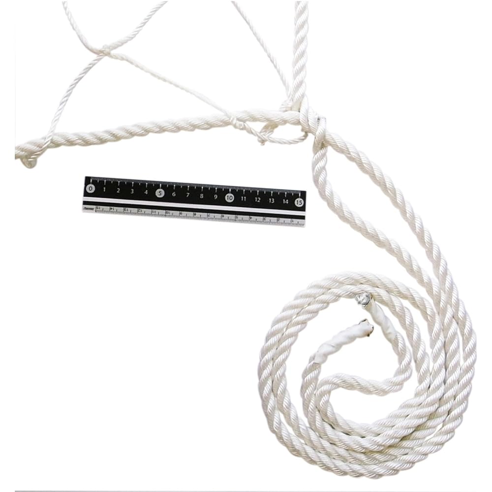 Matsuura Industries Multipurpose Nylon Net 100mm diamond pattern Approx. 1.8 x 2.7m (surrounding rope, 4 corner attachment ropes included)