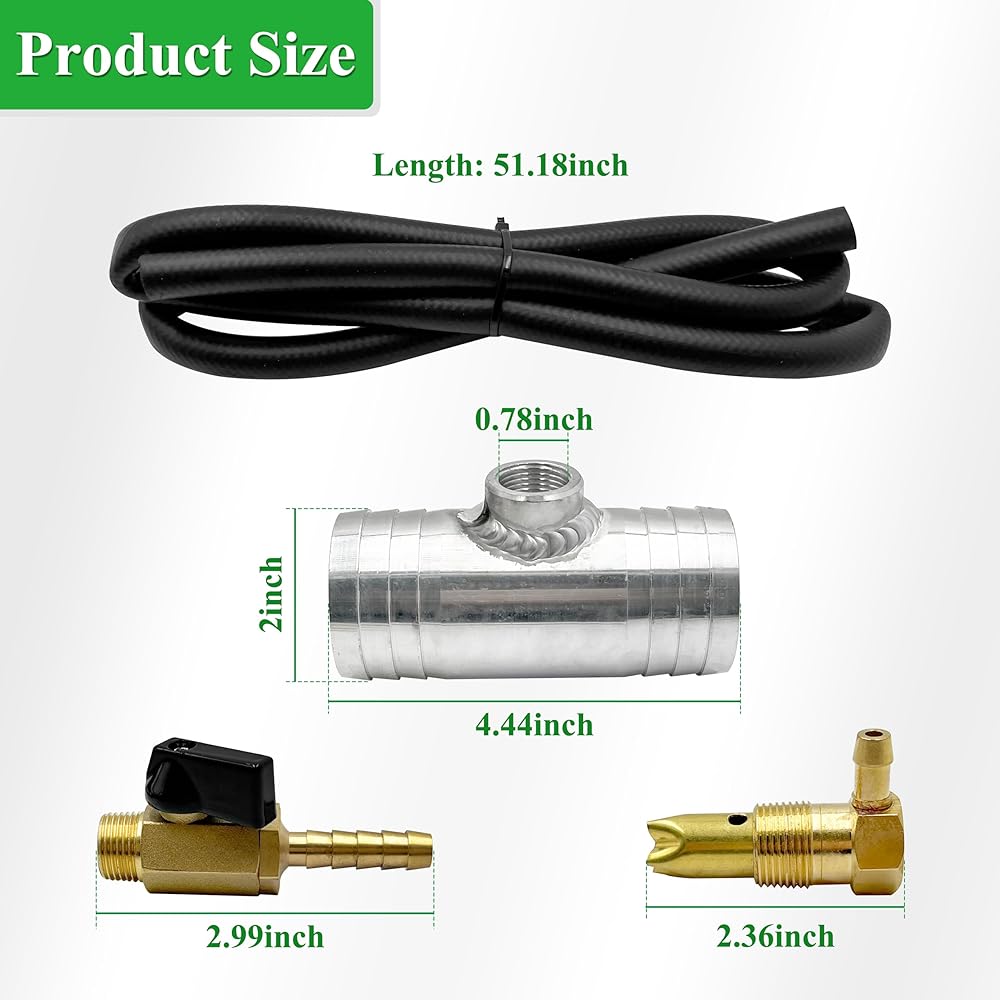 NipponAsia 11029 2" Diesel Installation Kit Compatible with Chevrolet/GMC Trucks (1999-2010)