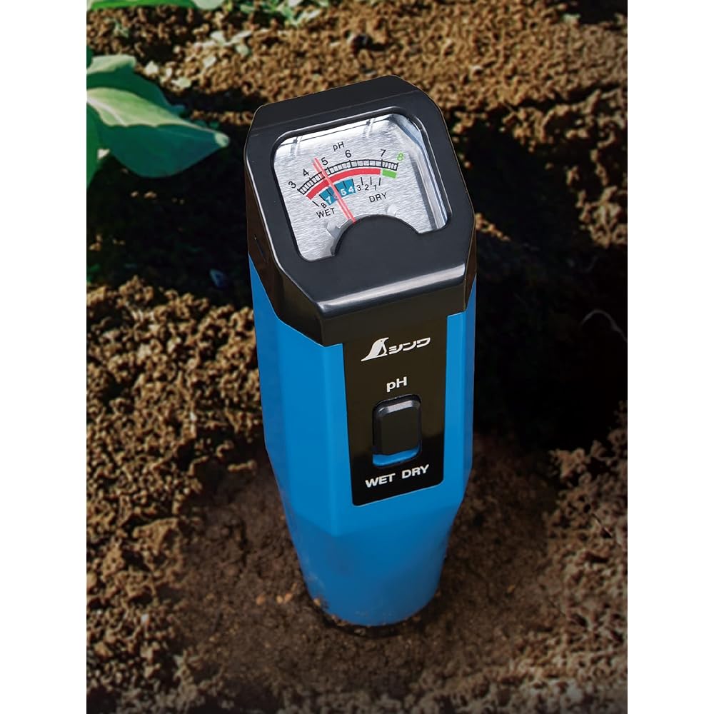 Shinwa Sokutei Soil Acidity (pH) Meter B-2 with measurement condition check function 72787