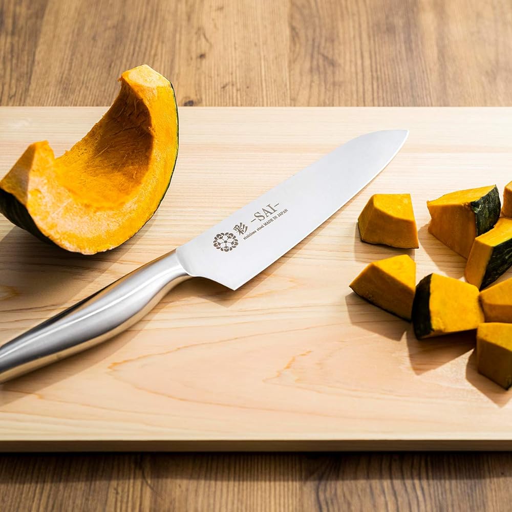 Seki Knife Aya -SAI- Santoku Knife 165mm Made in Japan
