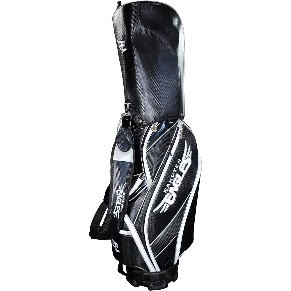 LEZAX Tohoku Rakuten Golden Eagles 9.5 Type Caddy Bag Black RECB-2461