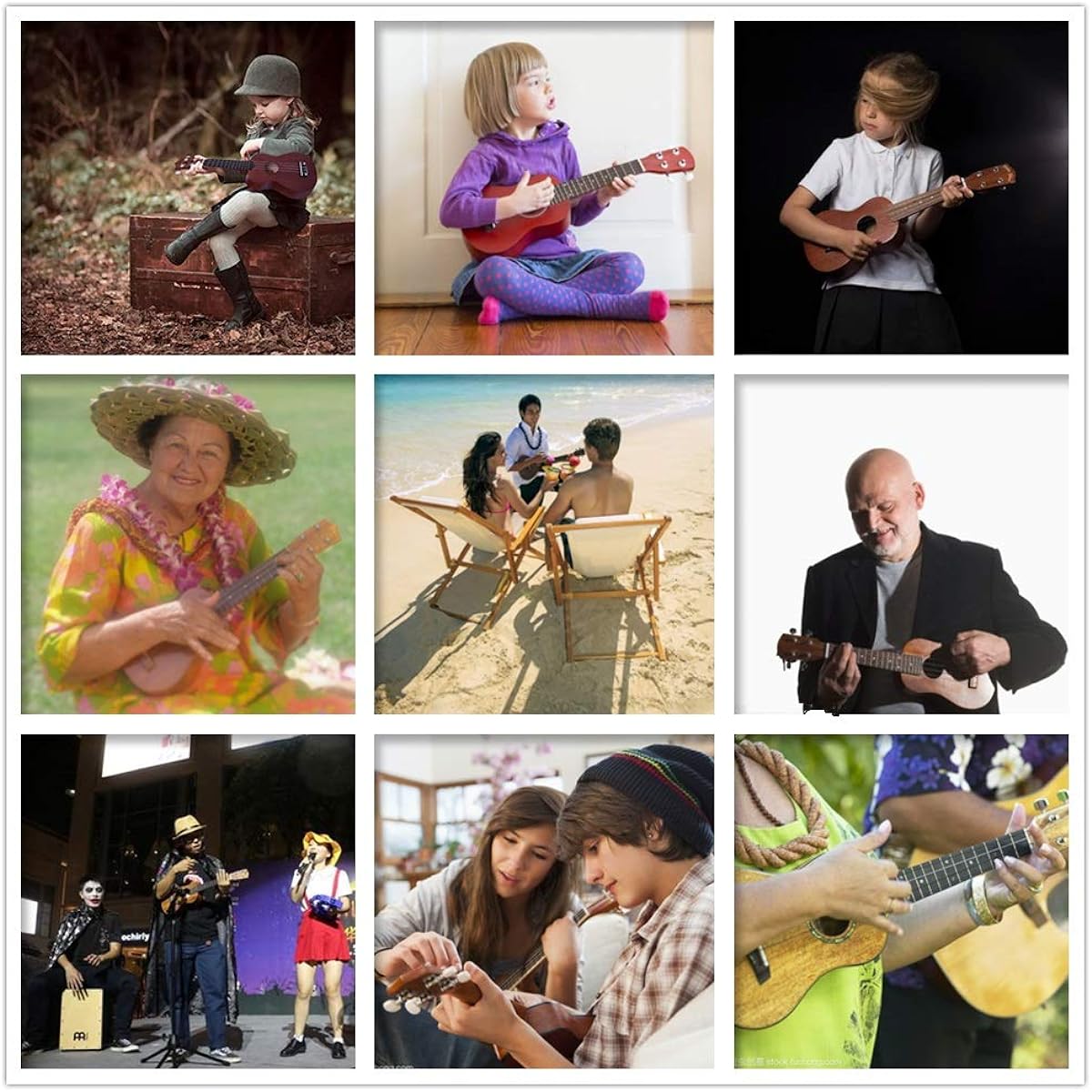 Ukulele Matte Rosewood 24 Inch Concert Professional Ukulele Hawaii Kids Guitar Uke with Gig Bag for Students Beginners Ukulele Sopra (Color: Wood, Size: 24 inches)