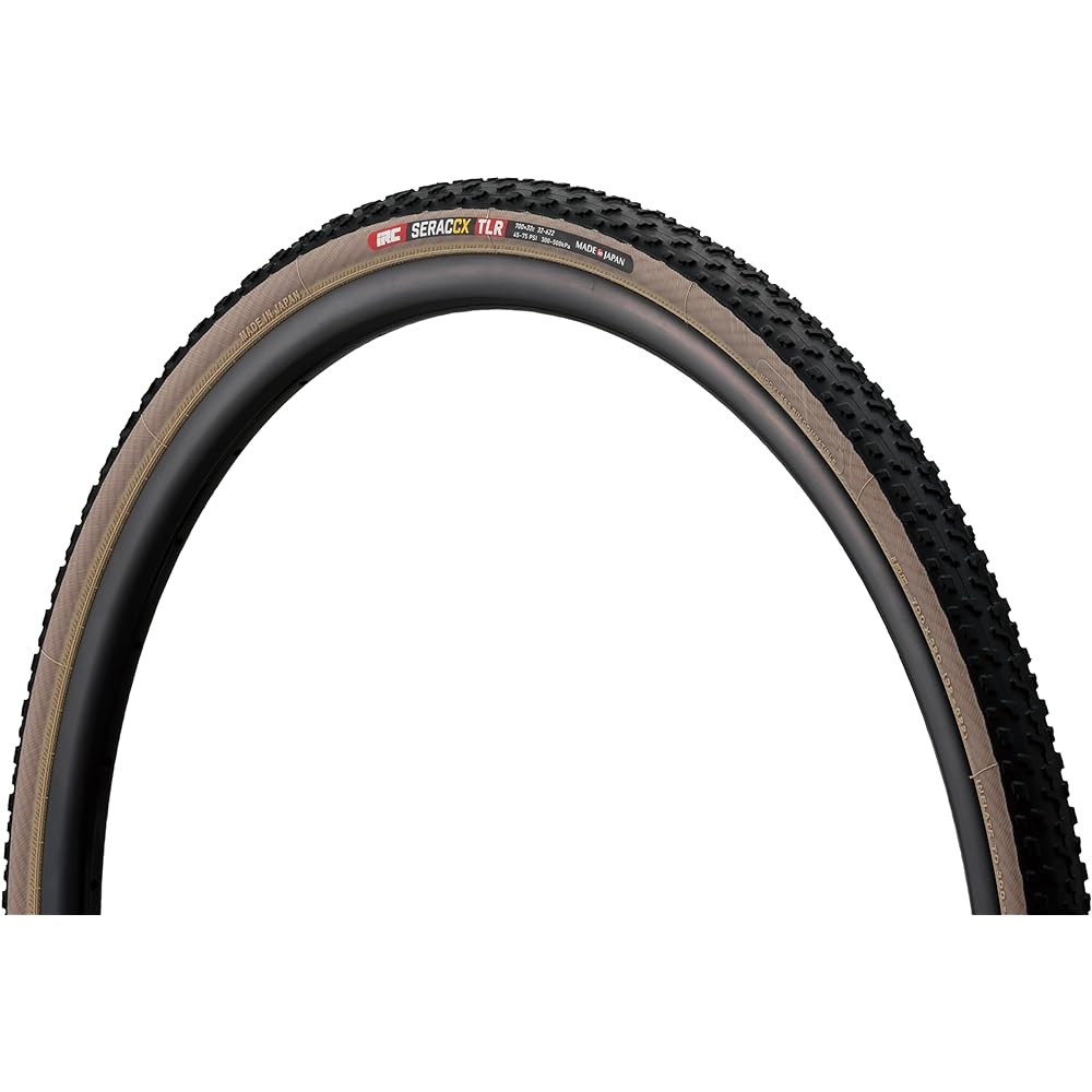 Shirak CX Edge TLR Cyclocross Tire 700×32C Tubeless Ready Black/Tan TAN 1 piece