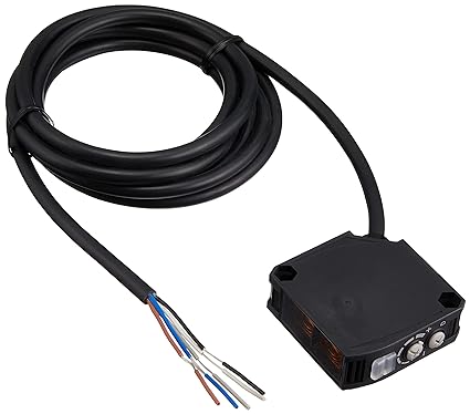 omron photoelectric sensor diffuse reflection type free power supply (DC24-240V/AC24-240V) detection distance 300mm relay output (E3JK-DR12-C 2M)