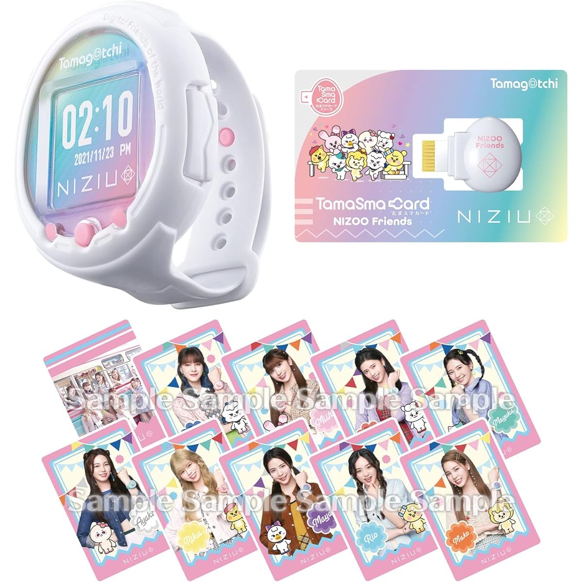 [Manufacturer's bonus included] Tamagotchi Tamagotchi Smart NiziU special set (purchase bonus limited original clear file)