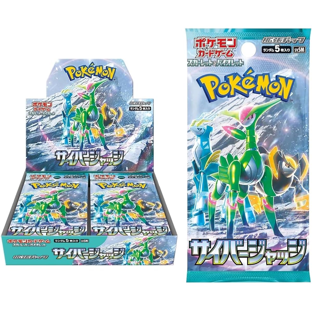 [Unopened box with genuine shrink wrap] Pokemon Card Game/Scarlet & Violet/Expansion Pack/[Cyber Judge]/Unopened box