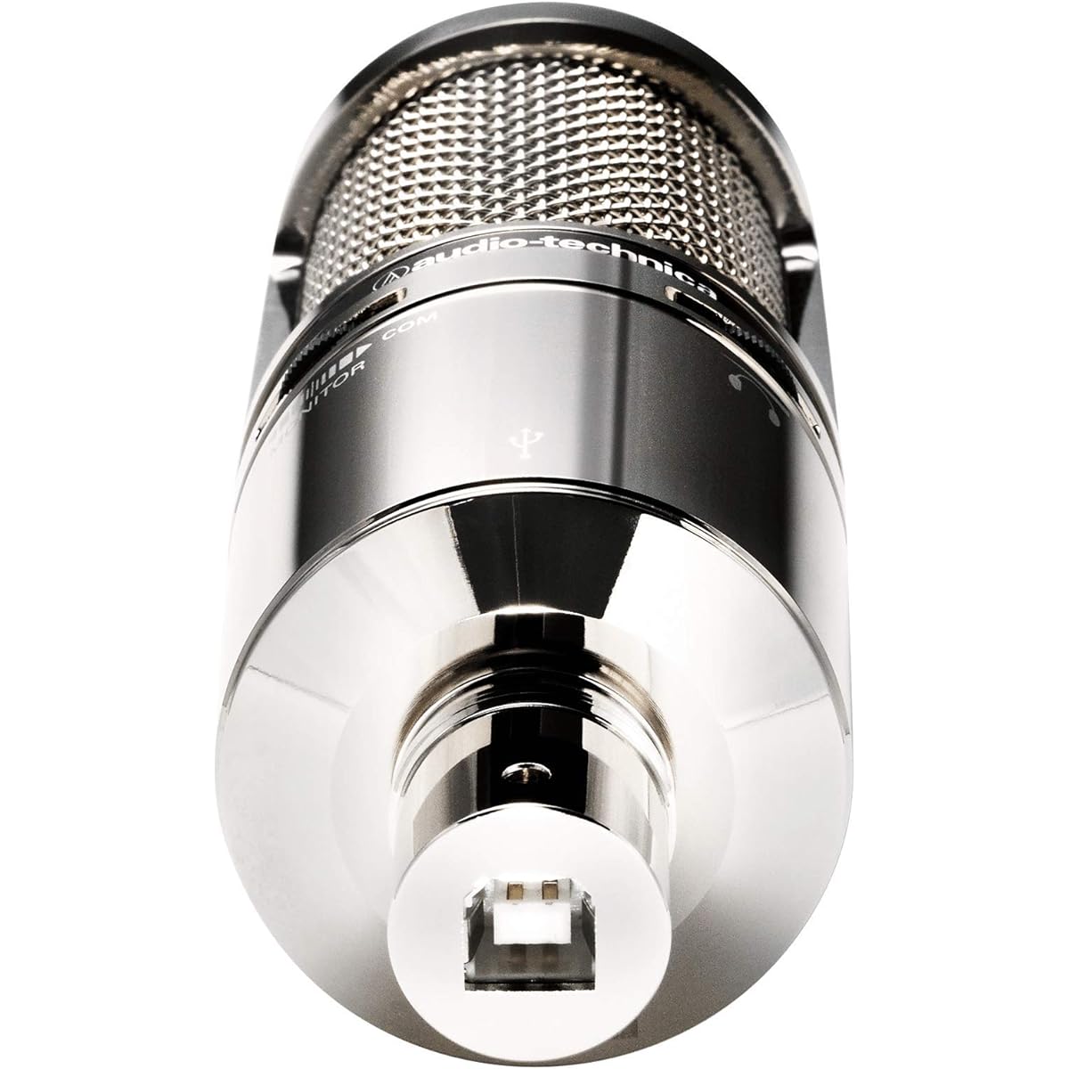 Audio-Technica USB Microphone AT2020USB+V Limited Edition Silver