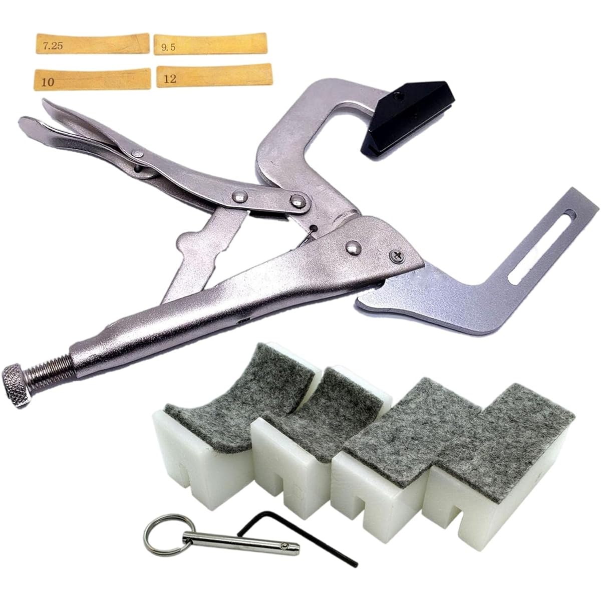 Hand Fret Pull Luthier Fret Tool Guitar Repair Tools, 11 Pieces