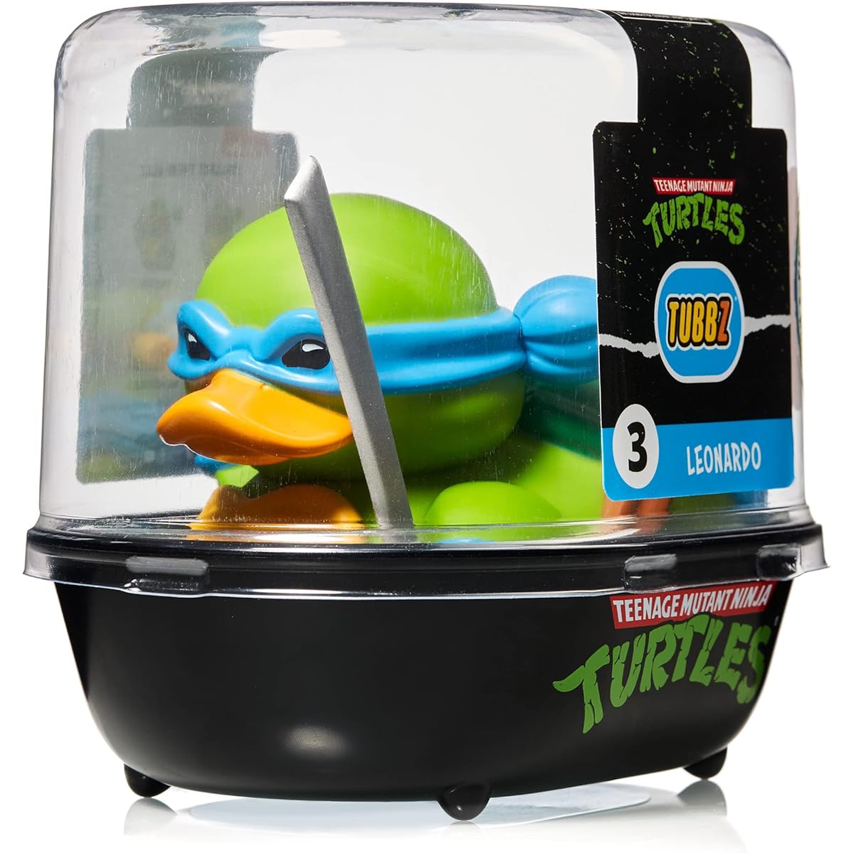 TUBBZ First Edition Leonardo Collectible Vinyl Rubber Duck Figure - Official Teenage Mutant Ninja Turtles Merchandise - TV, Movies & Video Games