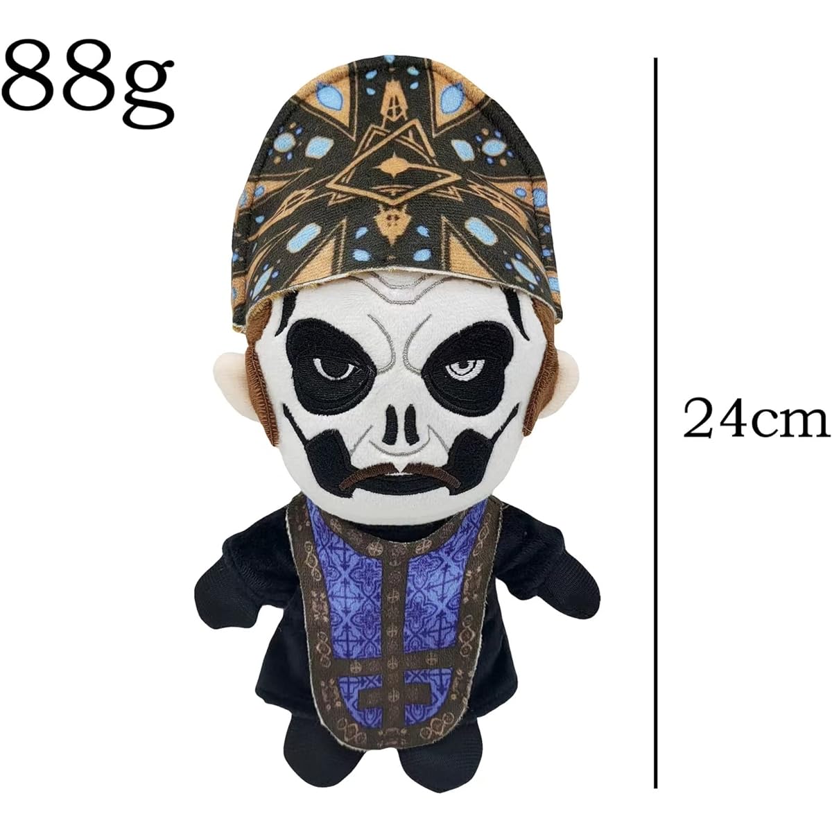 Aggsoso Cardinal Copia Plush Toy Cardinal Copia Plush Toy Nefarious Frontman Anime Plush Toy Blue Soft Cardinal Copia Plush Toy for Kids 9.4inch/24cm
