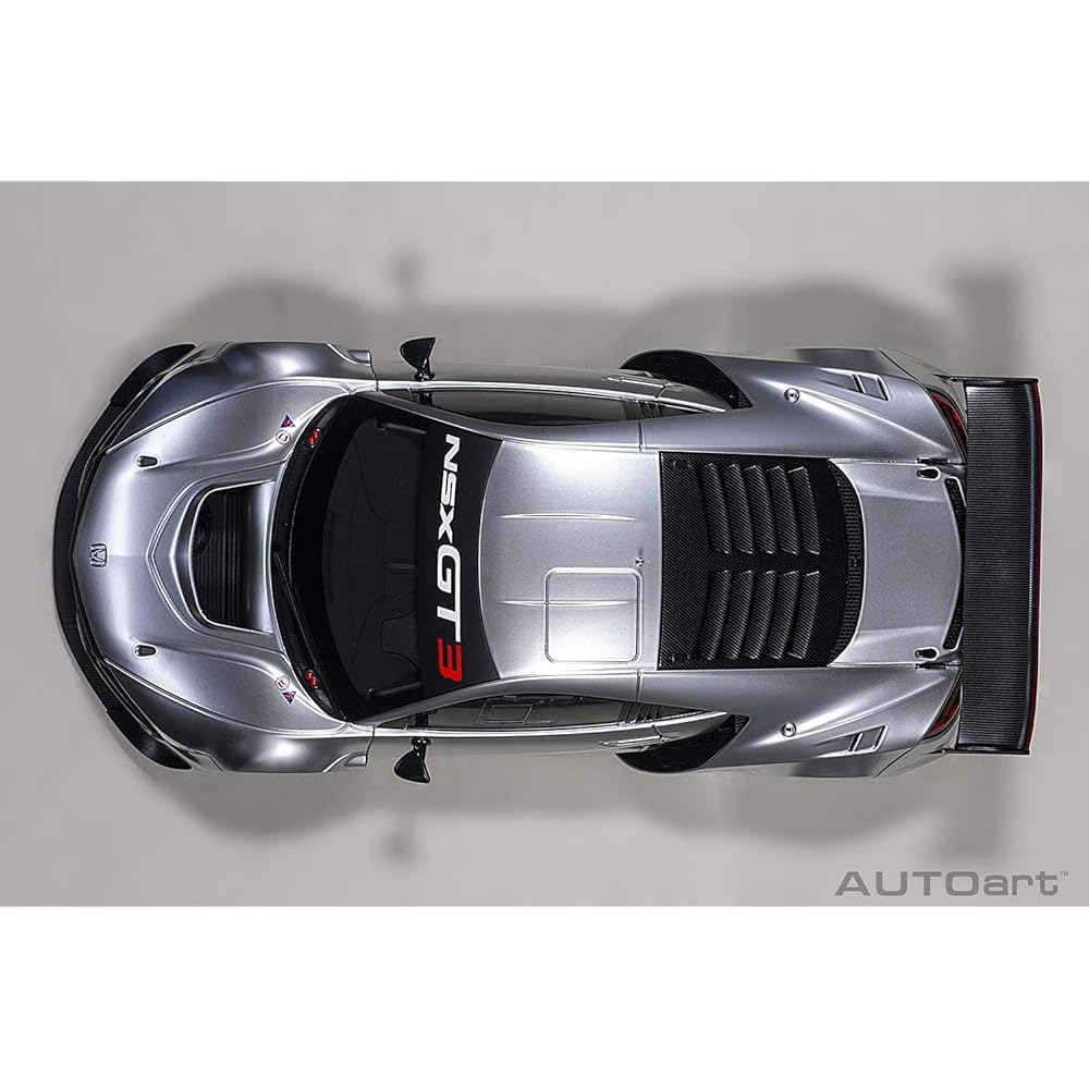 AUTOart 1/18 Honda NSX GT3 2018 Hyper Silver Finished Product 81897