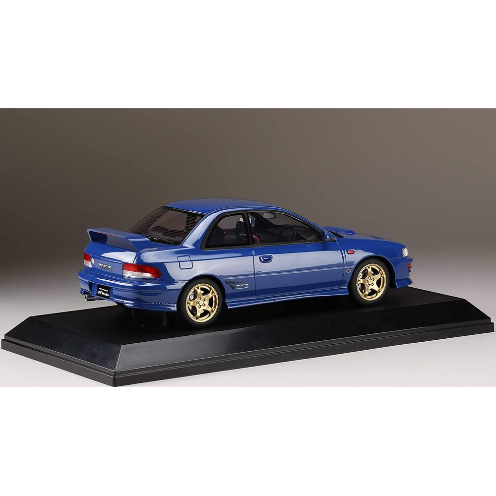 Hobby JAPAN 1/18 Subaru Impreza WRX Type R STi Version IV V Limited (GC8) 1998 Sonic Blue Mica Finished Product