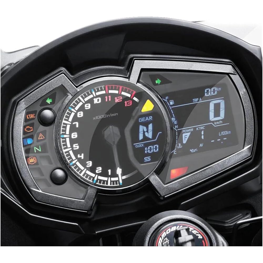 Fits for Kawasaki - X-300 2017-2022 Motorcycle Scratch Cluster Screen Dashboard Protective Instrument Film (Color : 2 PCS)