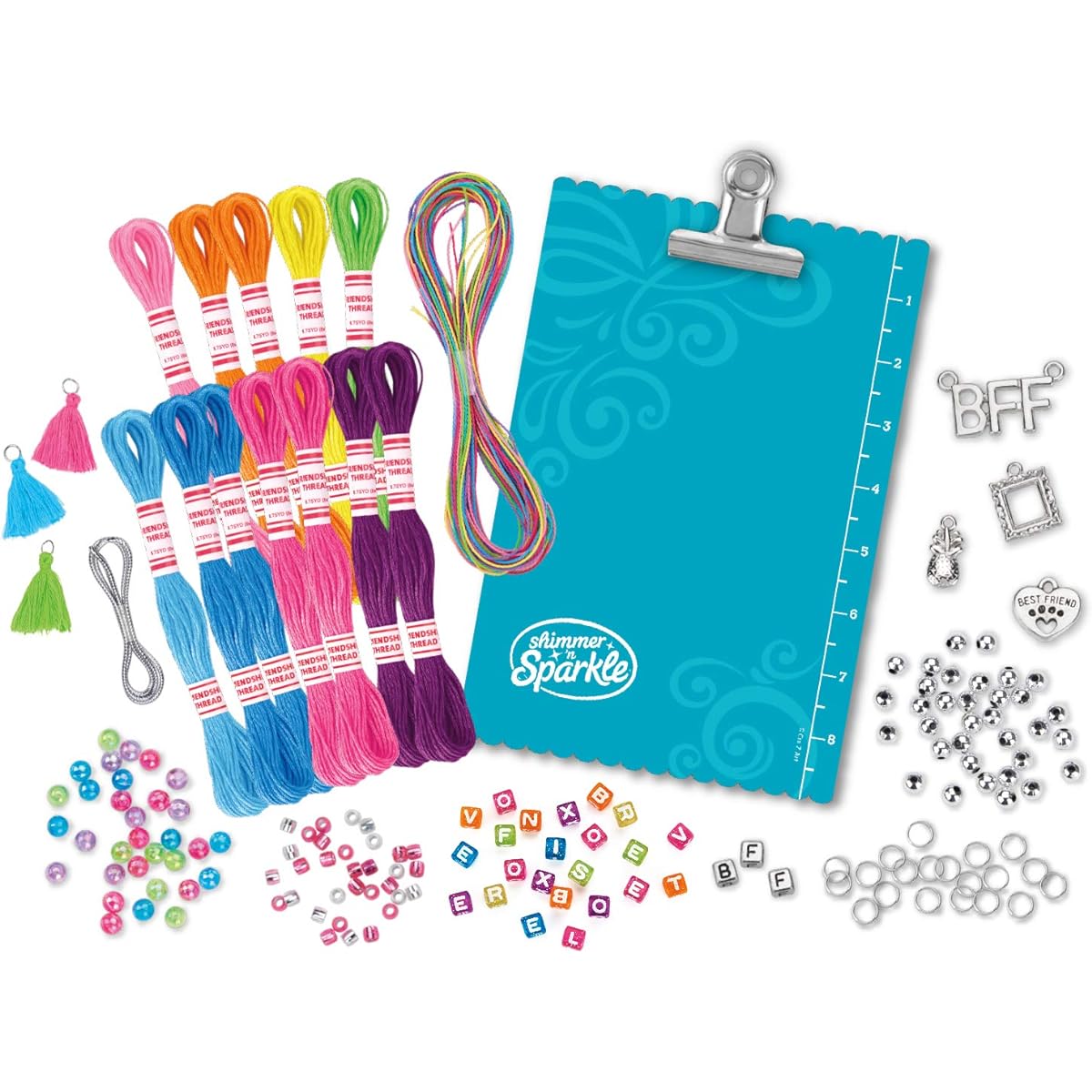 Cra-Z-Art Shimmer 'N Sparkle Best Friends DIY Bracelet Kit