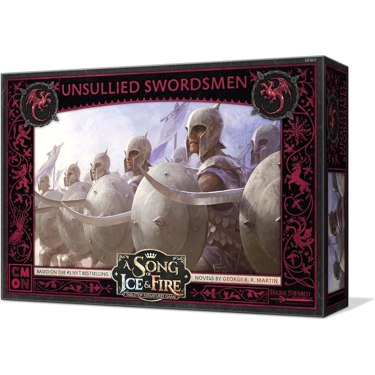 CMON A Song of Ice and Fire Tabletop Miniatures Ansurry Swordsman Unit Box | Strategy Game for Teens and Adults | Ages 14+ | 2+ Players | Average Play Time 45-60 minutes | Manufactured