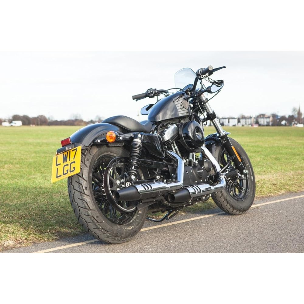 Dart Classic Fly Screen (Light Tint) Motorcycle Windshield Compatible with Harley-Davidson XL1200X Forty Eight 48 (2012-15)
