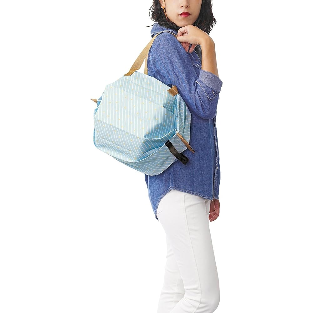 Marna Shupatto Cool Bag M Stripe Foldable Eco Bag S445S