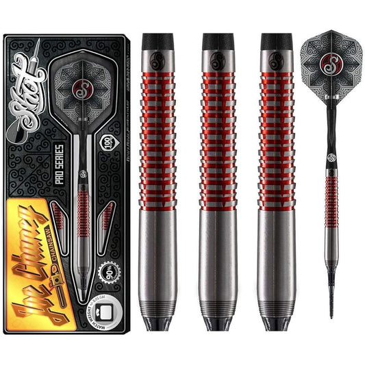 Shot! Darts Joe Chaney Soft Tip Dart Set 90% Tungsten Barrel.