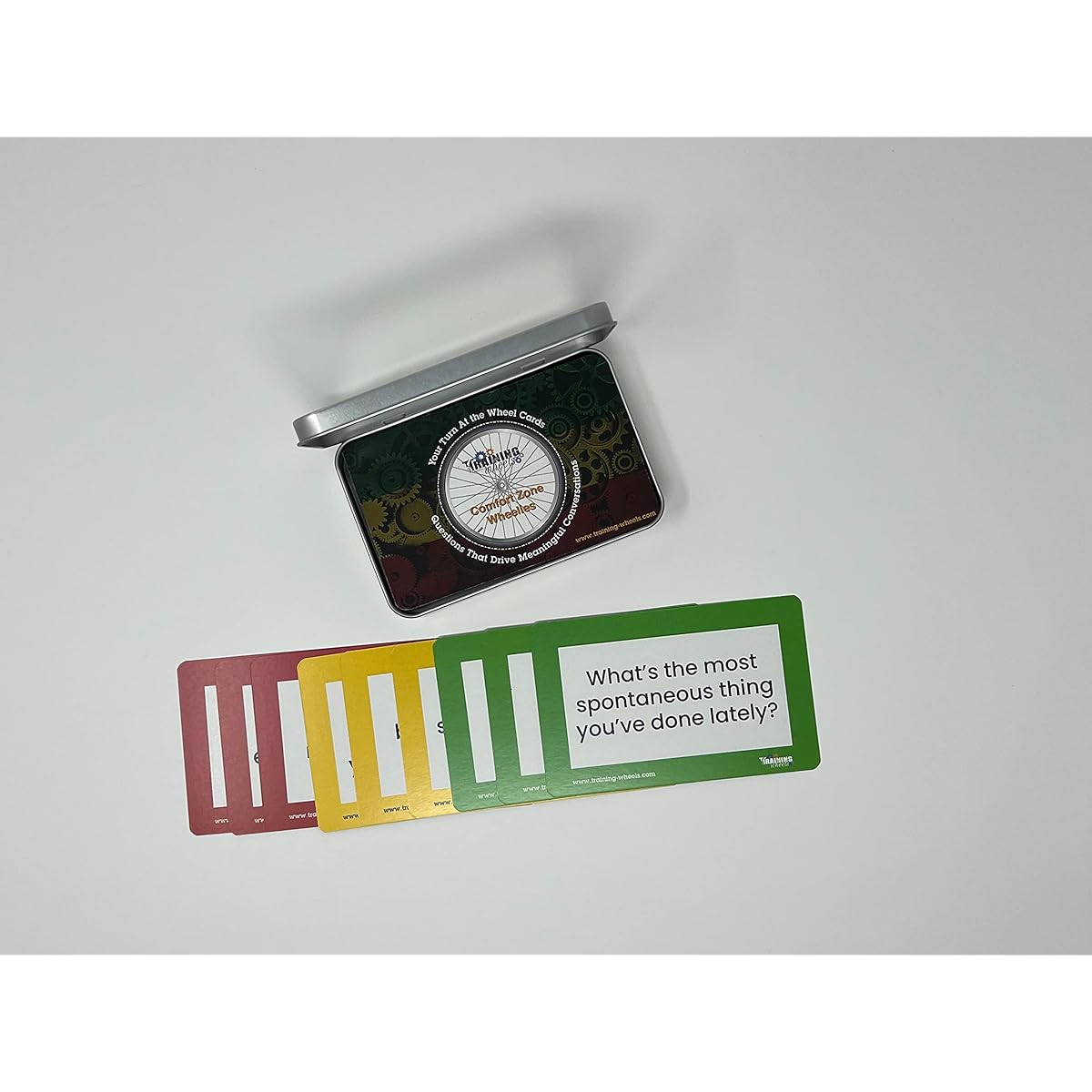 Training Wheels Comfort Zone Wheelies - Trust Building Game, Team Building Activity, Conversation Starter for Meetings and New Relationships (Comfort Zone)