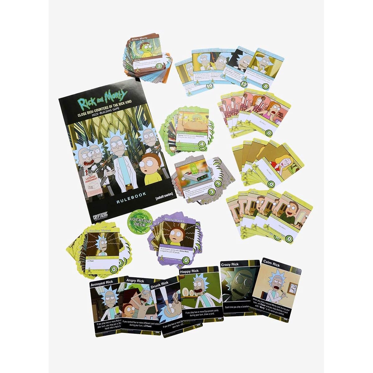 Hot Topic Rick and Morty: Rick Counters of the Rick Kind Deck Building Game