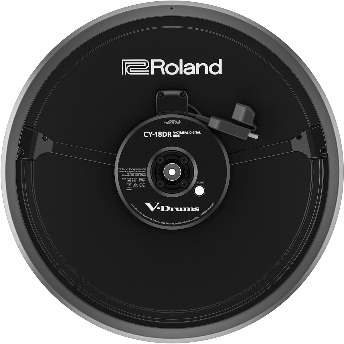 Roland CY-18DR V-Cymbal Digital Ride 18-inch ride V-cymbal