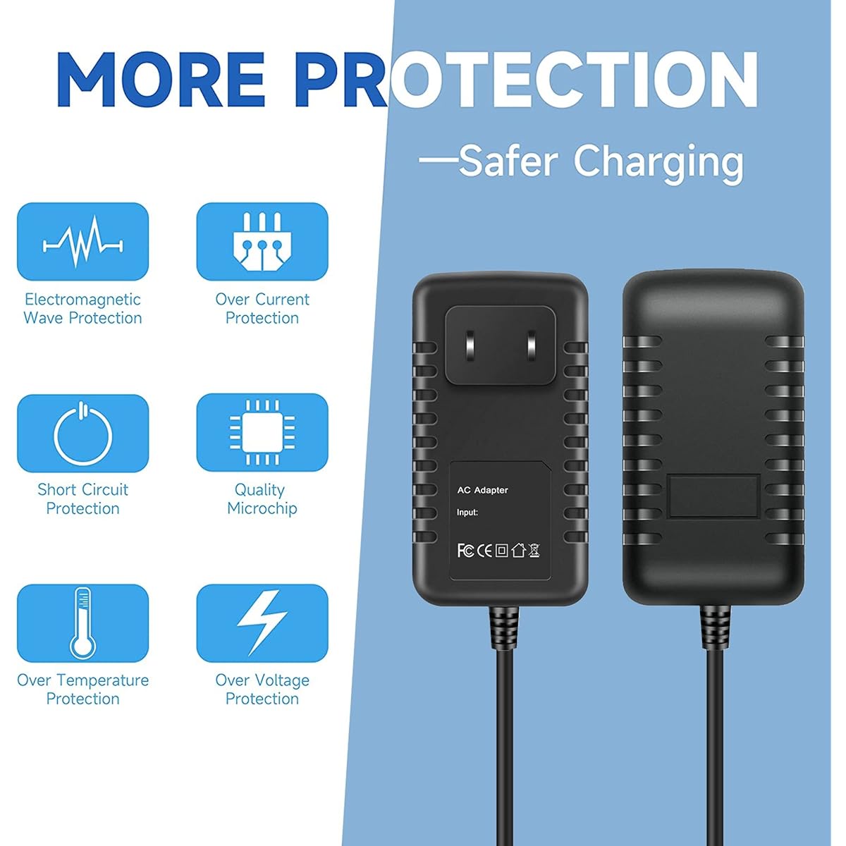 Dysead AC Adapter Wall Home Charger ATT Cingular Flip IV U102AA Power Cord