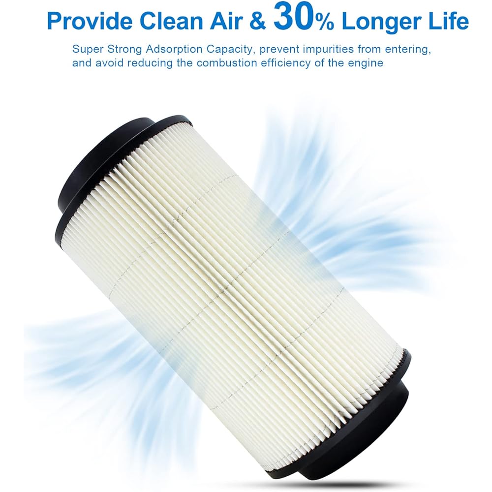 Javfwed 7082101 7080595 Air Filter 5811633 Sportsman 400 500 550 570 600 700 800 850 1000 ATV Parts (2 Pack)