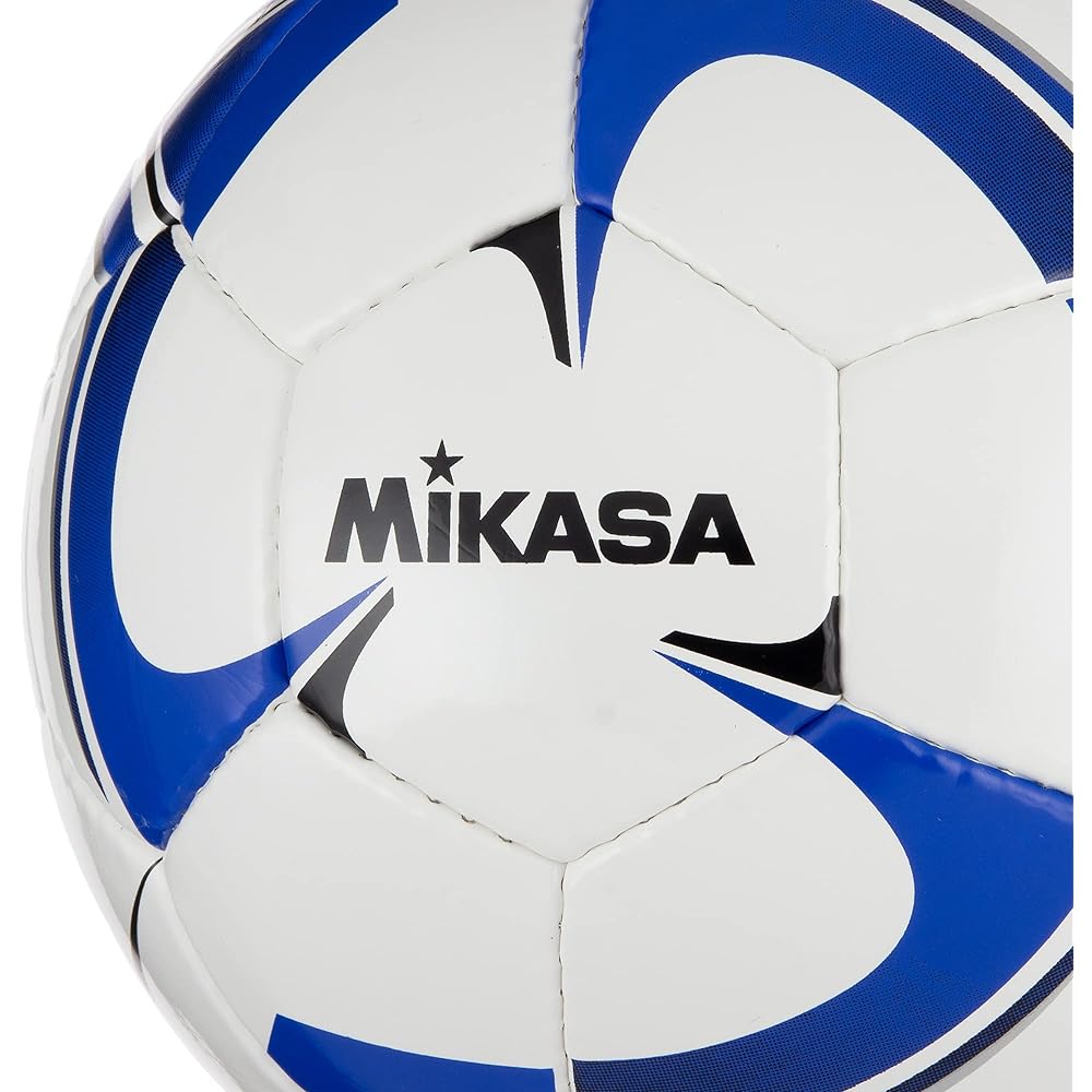 MIKASA Soccer Ball No. 5 SVC50V-W-BLBK Japan Football Association Certification Ball (For General/University/High School/Junior High School Students) White/Blue/Black Recommended Internal Pressure 0.6-0.9 (kgf/㎠)