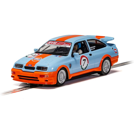 Scalextric Ford Sierra RS500 Gulf #7 1:32 Slot Race Car C4231