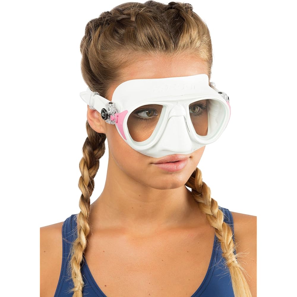 CRESSI Scuba Freedive Snorkeling Mask [CALIBRO] Compact design with fog stop system [Genuine product]