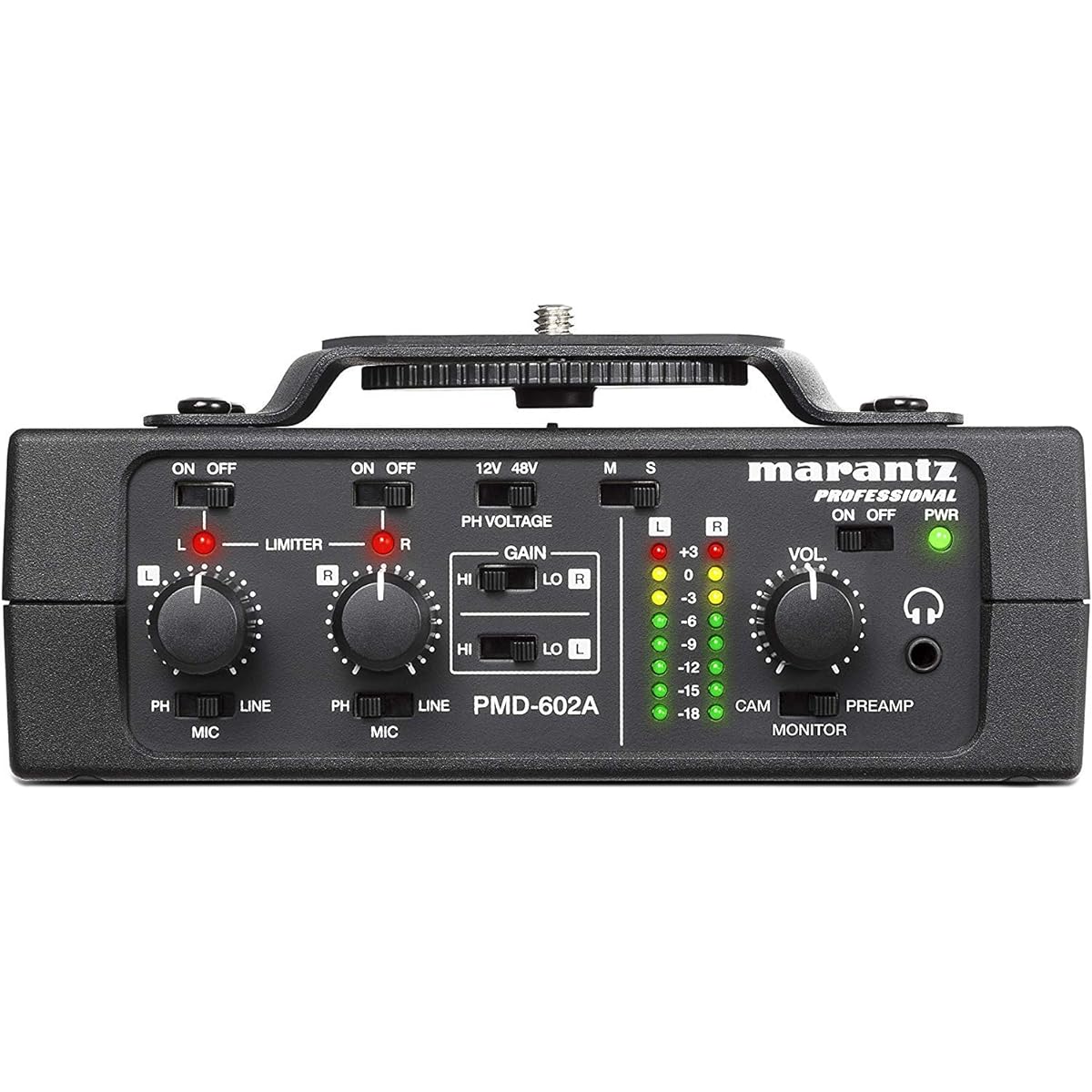 Marantz Pro 2-channel audio interface for digital SLR cameras PMD-602A